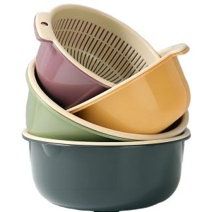 High Quality Dish Drain Basket Kitchen Accessories Environment-Friendly Food Drain Basket For Fruit And Vegetable