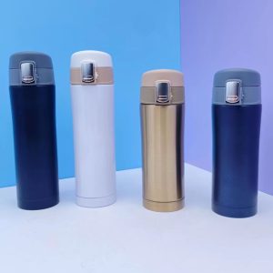 Custom 350ML/500ML insulated water bottle stainless steel for nurse tumblers vacuum sealed